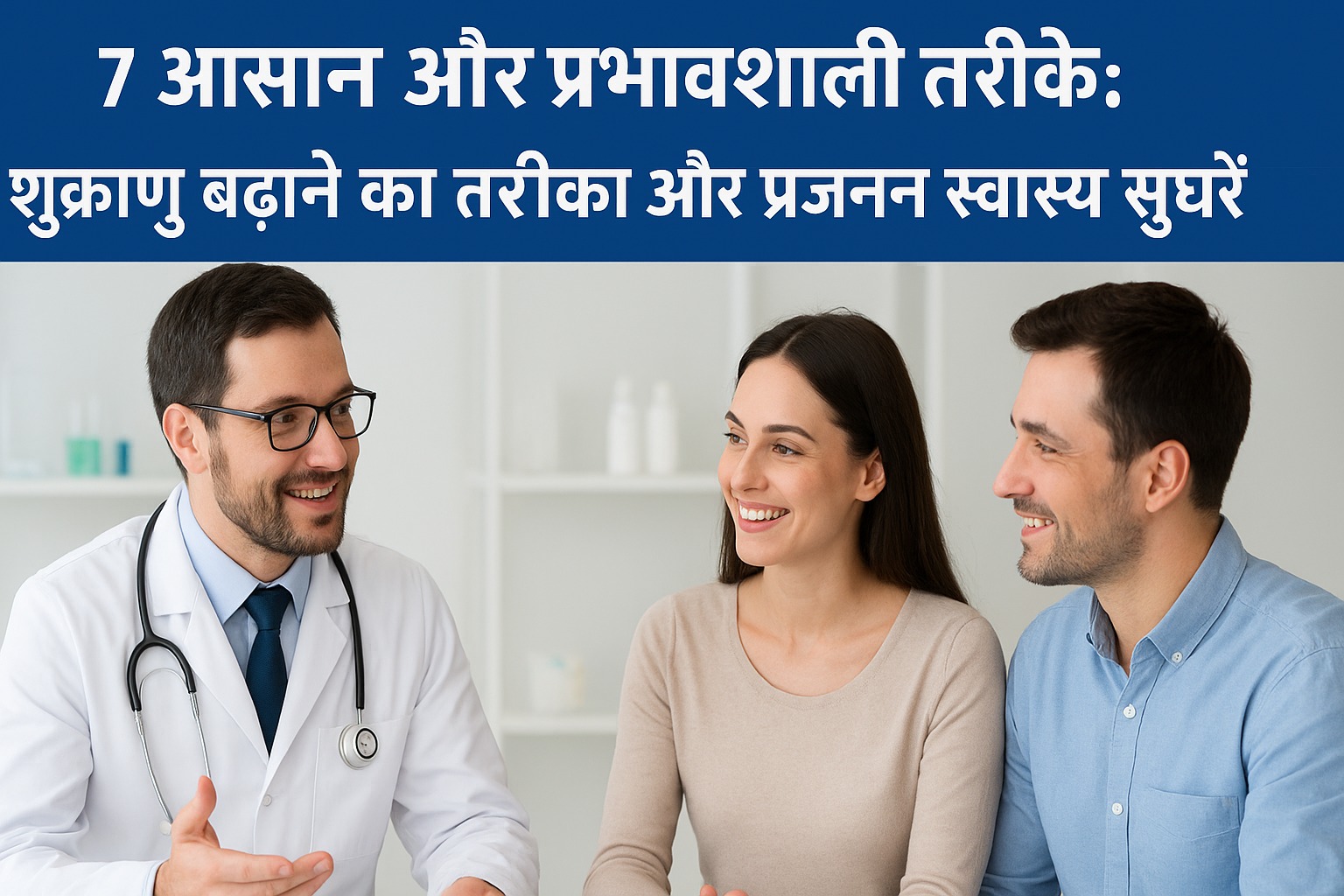 शुक्राणु बढ़ाने का तरीका