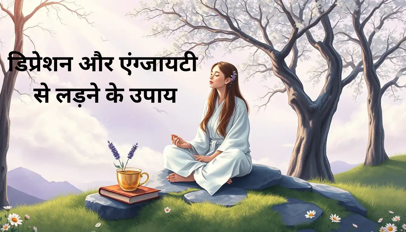 डिप्रेशन और एंग्जायटी से लड़ने के उपाय