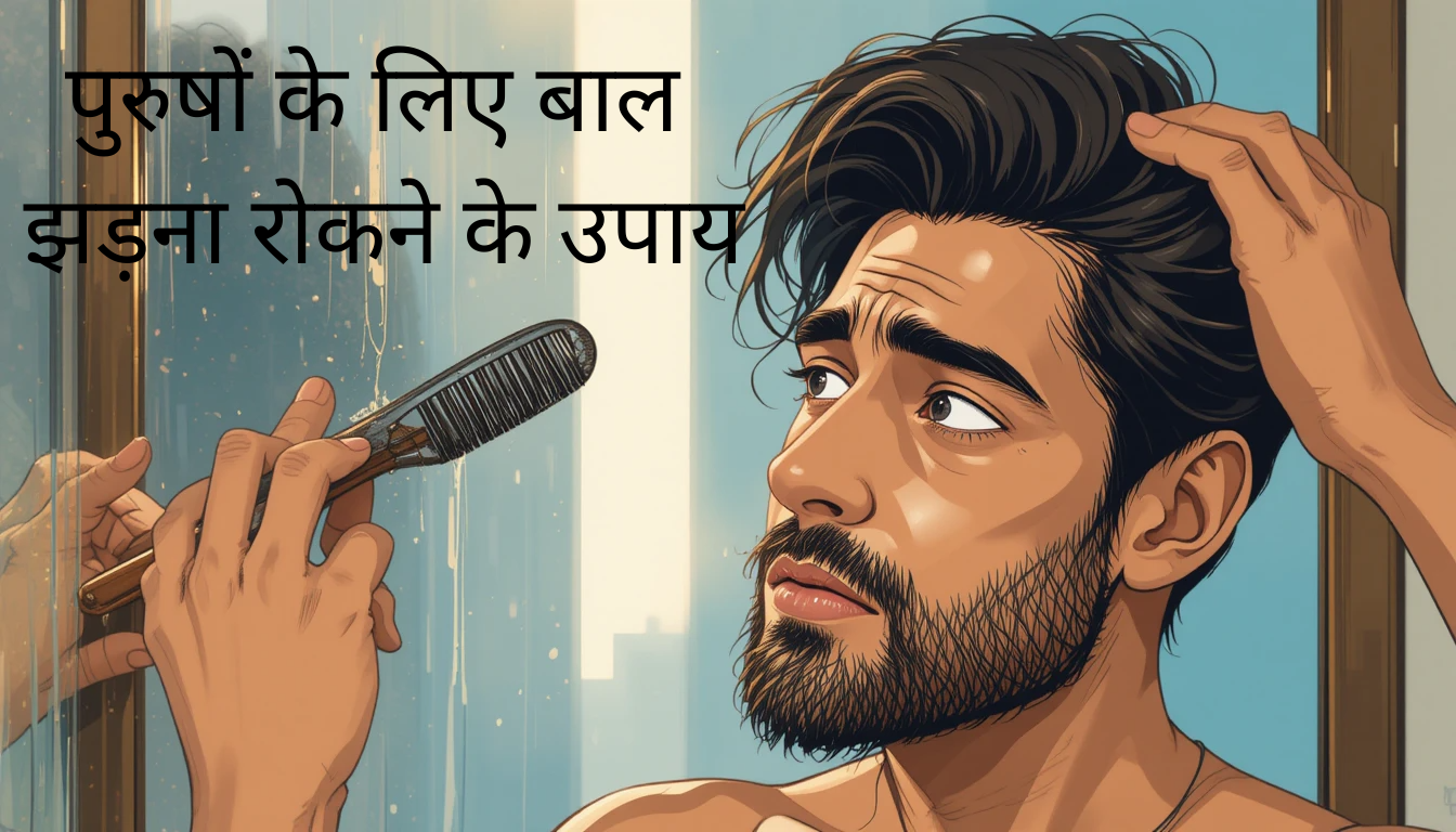 पुरुषों के लिए बाल झड़ना रोकने के उपाय