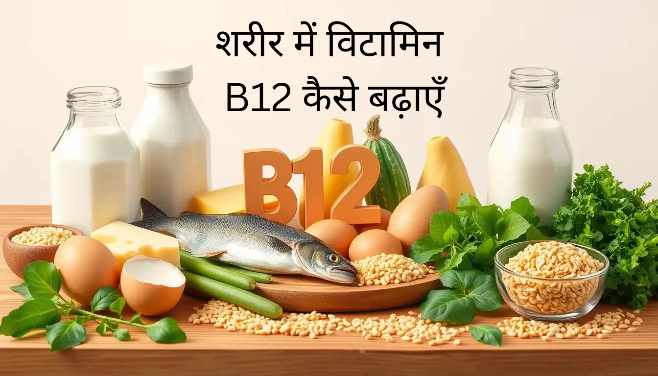 शरीर में विटामिन B12 कैसे बढ़ाएँ